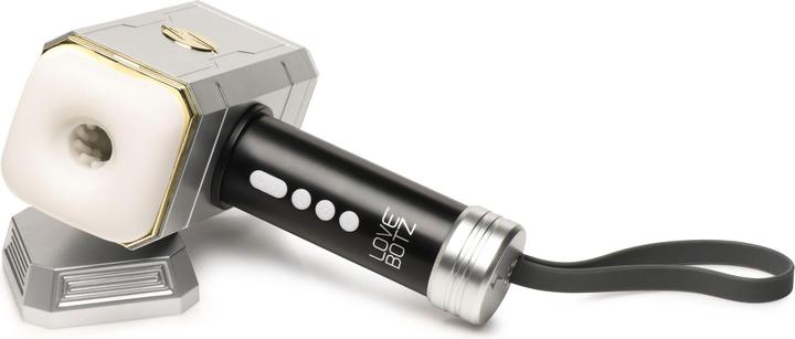 Produktbild XR Brands Thunder Stroker Saugender Masturbator Silber & Schwarz