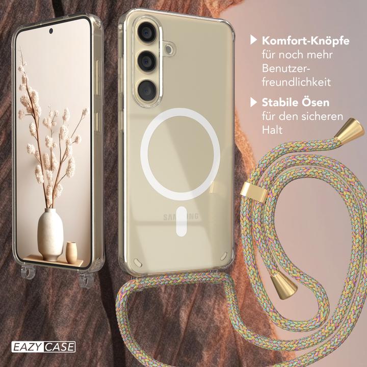 Produktbild EAZY CASE MagSafe Handykette Clear für Samsung Galaxy S24