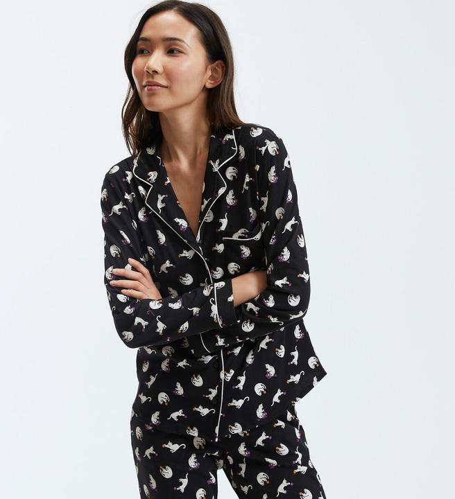 Actual product image So'home Pyjamas with cat motifs (38)