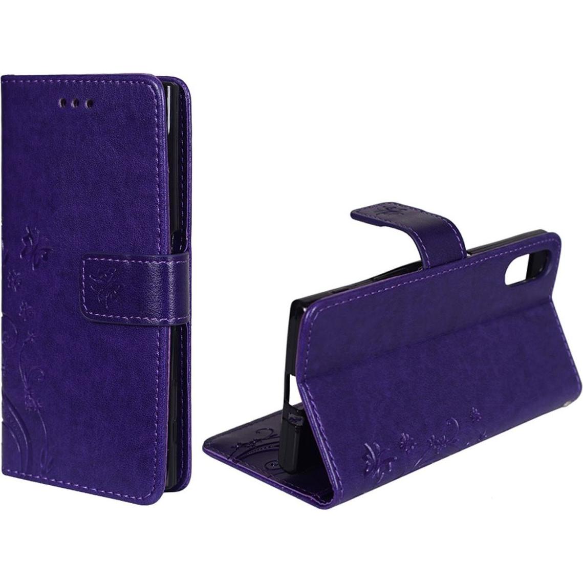 König Design Schutz Handy Hülle für Sony Xperia XZ Case Cover Tasche Wallet Etui Handyhülle (Sony Xperia XZ), Smartphone...