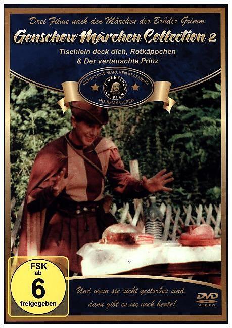 Produktbild Genschow Märchen Collection 2: Tischlein deck dich / Rotkäppchen / Der vertauschte Prinz DVD-Box (DVD, 2017, Deutsch)