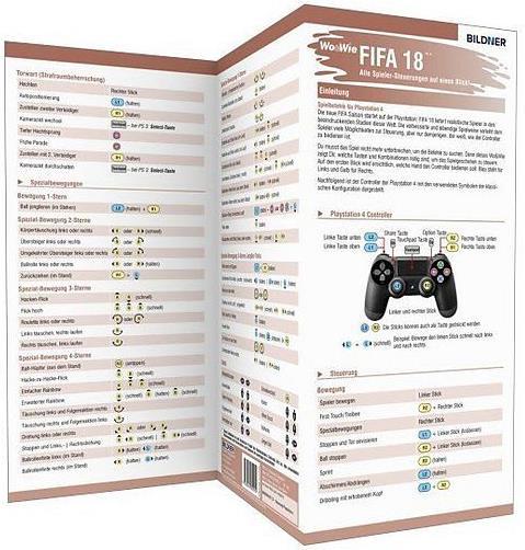 Immagine prodotto FIFA 18 - Tutti i comandi dei giocatori in un colpo d'occhio! (Tedesco, Andreas Zintzsch)