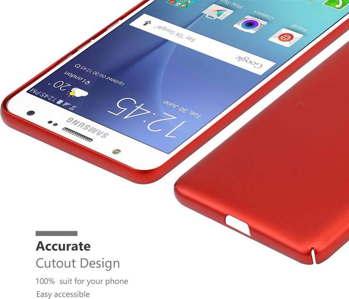 Produktbild Cadorabo Hard Cover Matt Metall Cover (Samsung Galaxy J7)