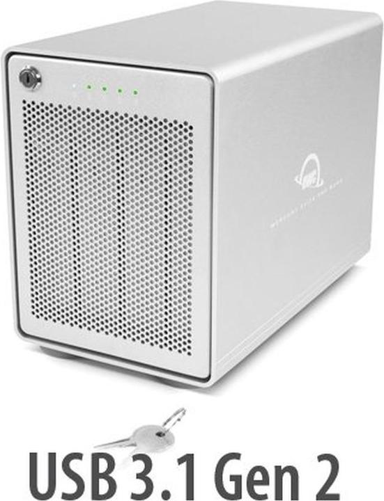 Produktbild OWC Mercury Elite Pro Quad - HDD-Gehäuse - 2.5/3.5 Zoll - Serial ATA III - USB Konne (2.5", 3.5")