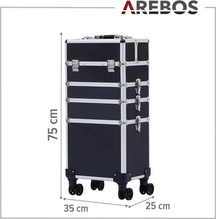 Actual product image Arebos Make-up case