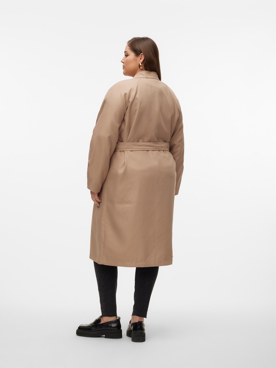 Produktbild Vero Moda Fly-Away Kragen Curve Mantel Trenchcoat (50)