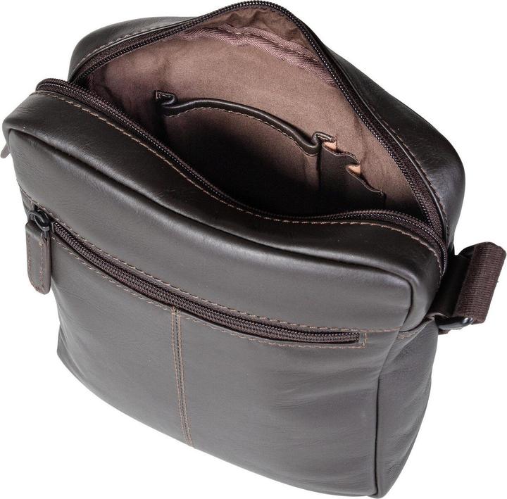 Actual product image Bugatti Clark shoulder bag leather 21 cm