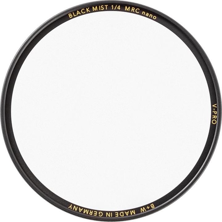 Actual product image B+W Mistfilter Black 1/4 MRC nano V-Pro 62mm (62 mm, Black Mist Filter)