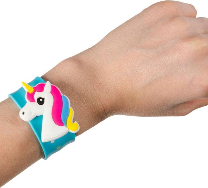 Immagine prodotto LG-Imports Braccialetto a scatto stelle unicorno (22.50 cm, Silicone)