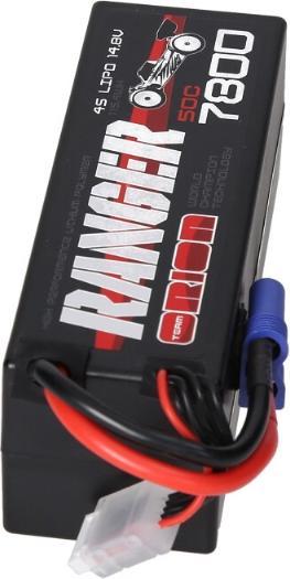 Produktbild Team Orion 4S 50C Ranger LiPo Battery (14.8V/7800mAh) EC5 (14.80 V, 7800 mAh)