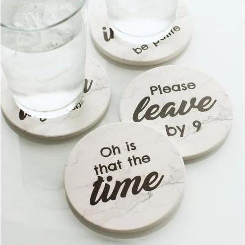 Image du produit Thumbs Up Rude Coasters Set of 4 (4 x)