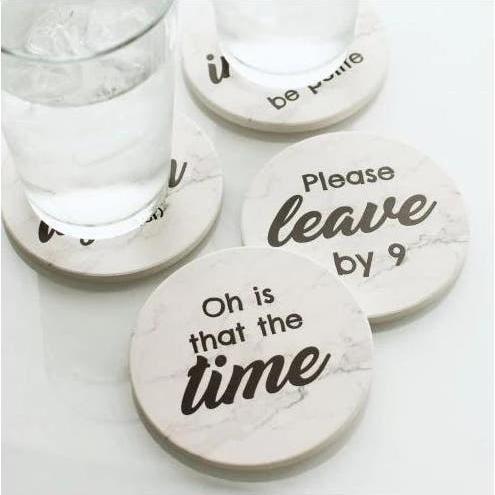 Thumbnail - Thumbs Up, Untersetzer, Rude Coasters Set of 4 (4 x)