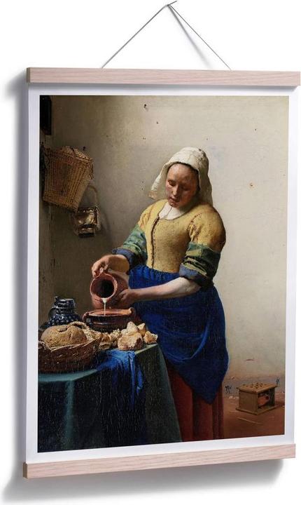 Immagine prodotto Trenddeko La ragazza con la brocca di latte (60 x 80 cm)