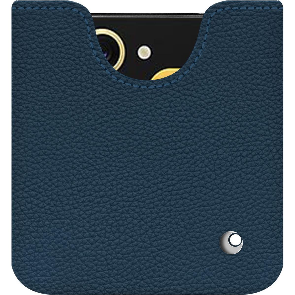Thumbnail - Noreve Lederschutzhülle (Samsung Galaxy Z Flip6), Smartphone Hülle, Blau