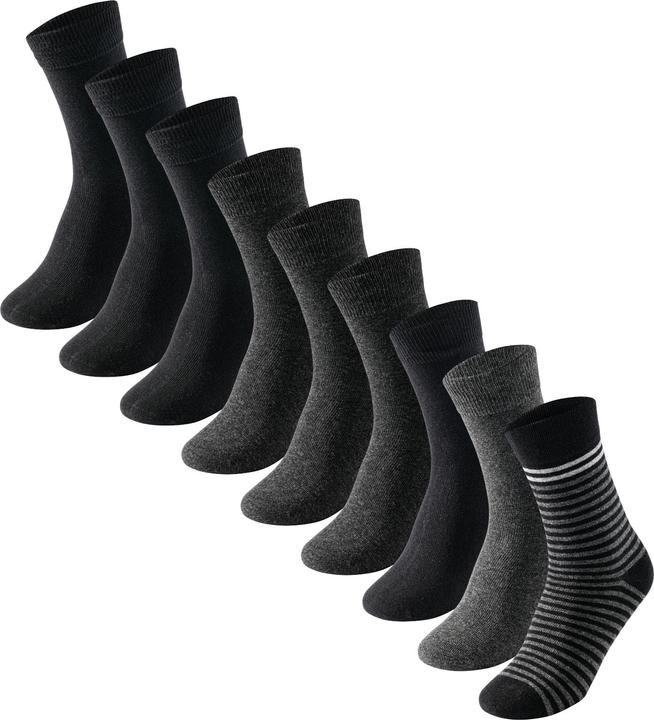 Produktbild Schiesser 9 Pack Herrensocken (9er Pack, 39, 42)