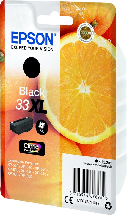 Produktbild Epson 33XL Claria Premium (BK)