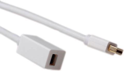 Produktbild 1 metre Mini DisplayPort extension cable Mini DisplayPort male (1 m, DisplayPort, 1.1)