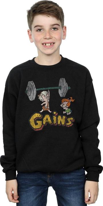 Produktbild The Flintstones Bam Bam Gains Distressed Sweatshirt Jungen (152, 158)