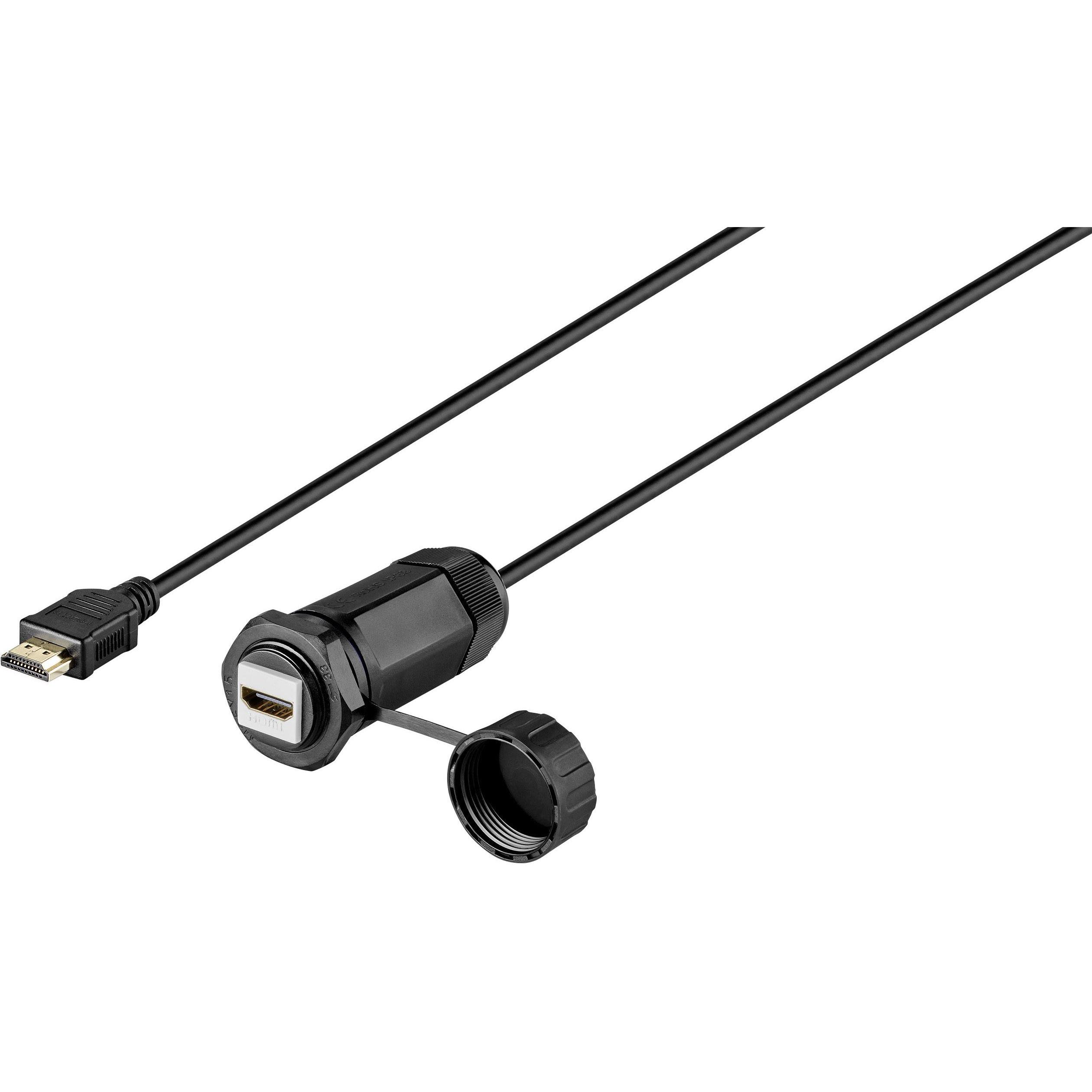 Thumbnail - Renkforce SpeaKa Professional IP68 HDMI Kabel (1 m, HDMI), Video Kabel