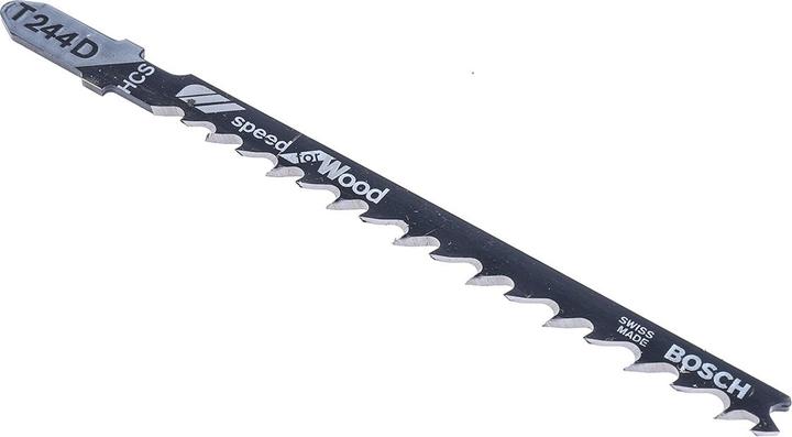 Actual product image Bosch Professional Zubehör Jigsaw blade T 244 D Speed for Wood, 3-pack