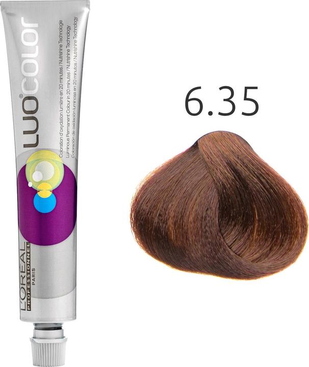 Actual product image L'Oréal Professionnel Luo (6.35 Dark Blonde Gold Mahogany)