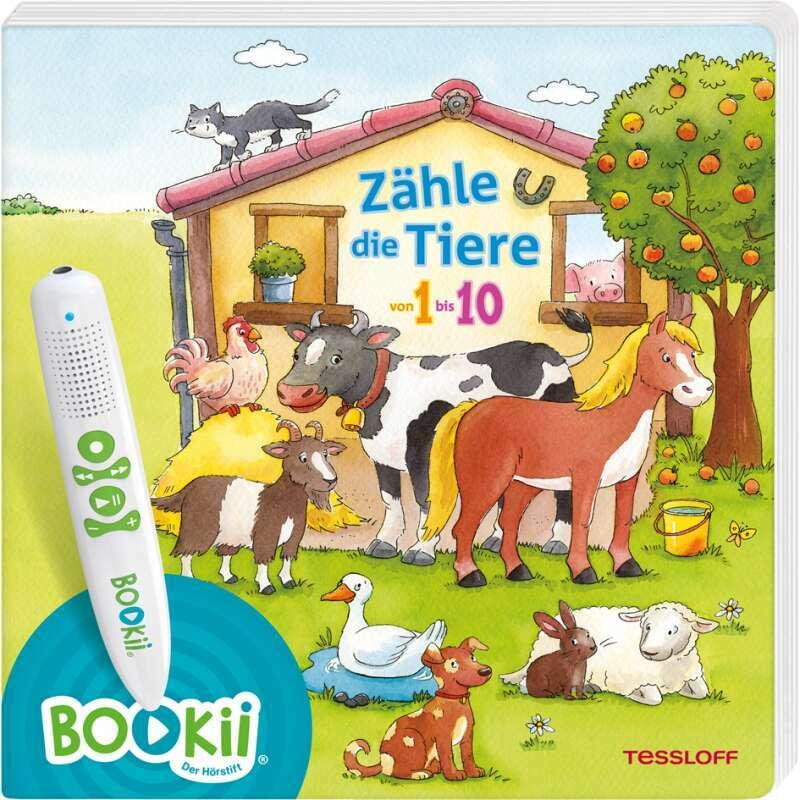 Tessloff BOOKii Zähle die Tiere von 1 bis 10 (Deutsch)