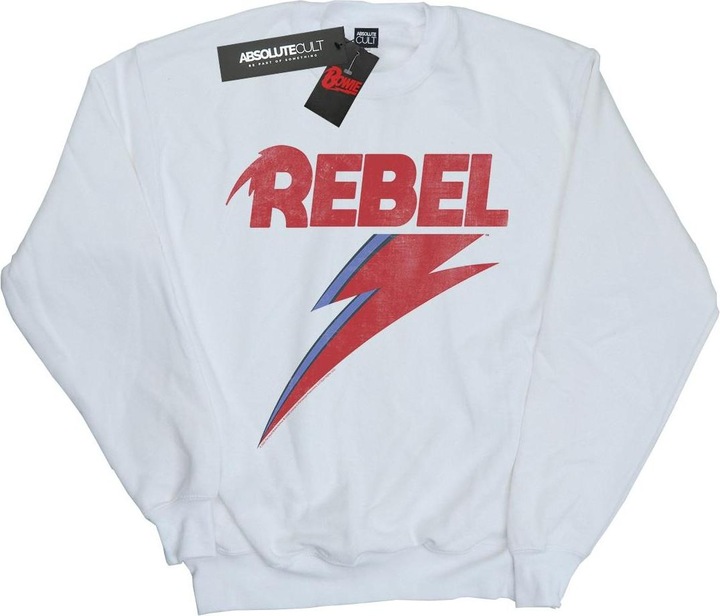 Produktbild David Bowie Distressed Rebel Sweatshirt Jungen (140, 146)