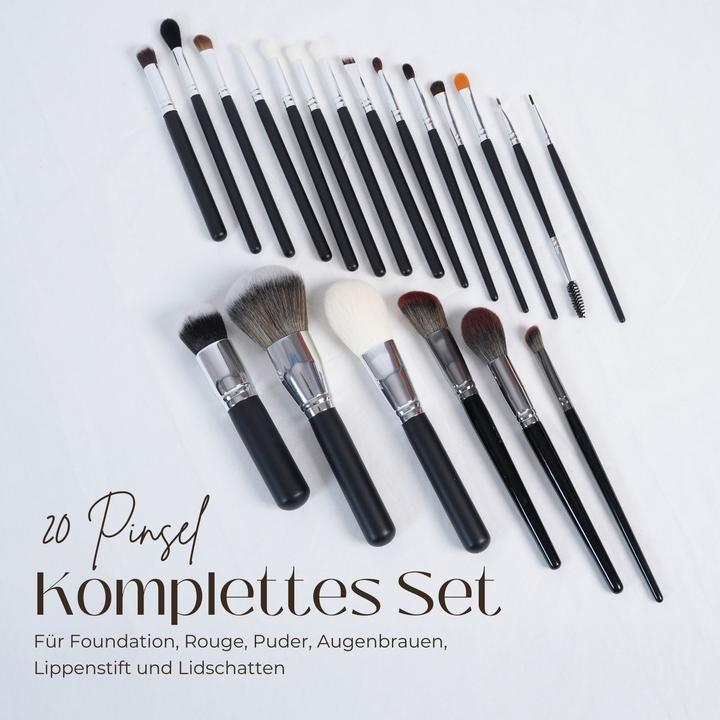 Actual product image Hermex Make-up-Pinselset Schminkpinselset Pinselset für Make-up (Set)