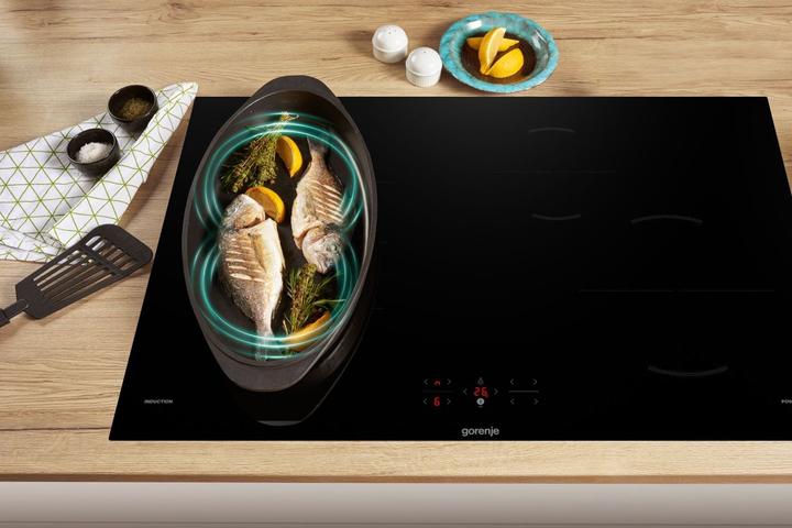 Produktbild Gorenje GI8421BSC Induktions-Kochfeld rahmenlos, 80 cm, 743797 (79.50 cm, Induktionskochfeld)