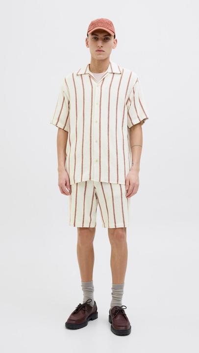 Produktbild Jack & Jones Jorcoba Stripe Resort Shirt Ss Sn (XXL)