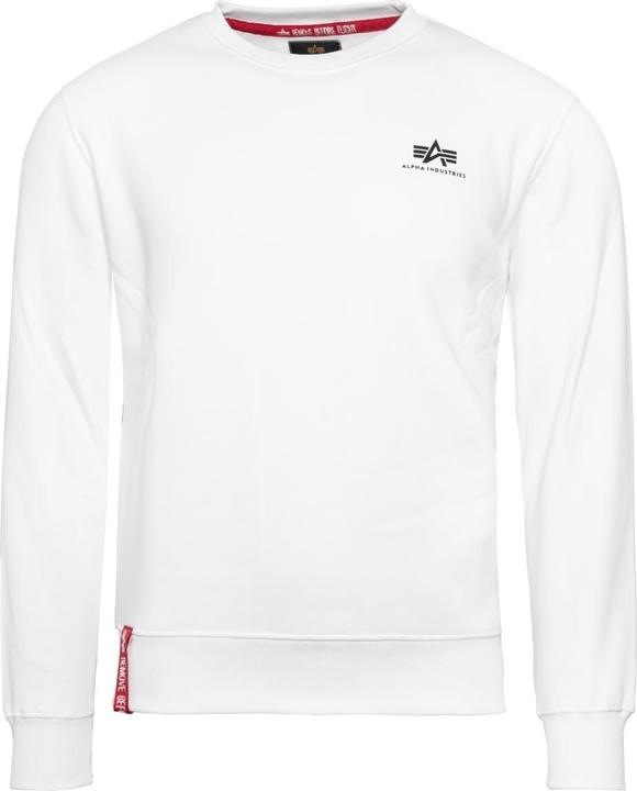 Actual product image Alpha Industries Basic Sweater Small Logo - 30317 (XXL)