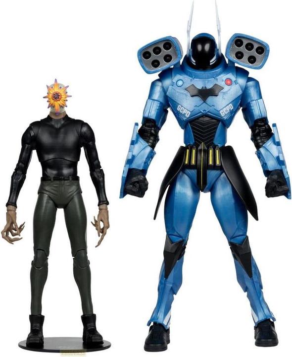 Actual product image McFarlane DC Multiverse action figures 2-pack Rookie & Mr Bloom (Batman: Endgame) (Gold Label) (SDCC) 18 cm