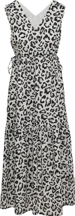 Actual product image Comma Kleid Maxikleid mit Leo-Muster und Raff-Details (44)