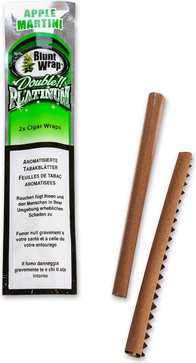 Produktbild Blunt Wraps Double Platinum Apple Martini 2 in 1