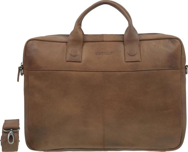 Produktbild DSTRCT Fletcher Street Aktetas - 17 -Zoll -Laptop -Tasche - Cognac (17")