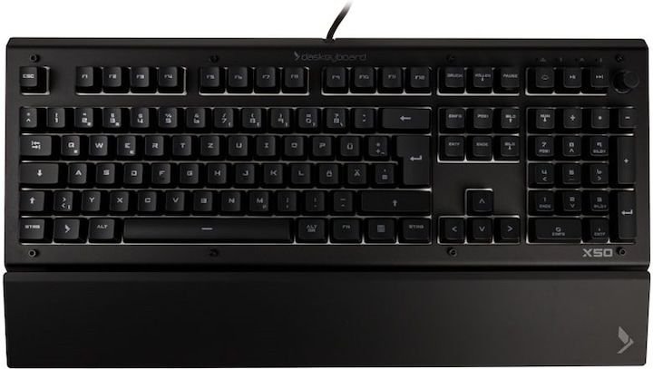 Produktbild Das Keyboard X50Q, DE Layout, soft tactile Omron (DE, Kabelgebunden)