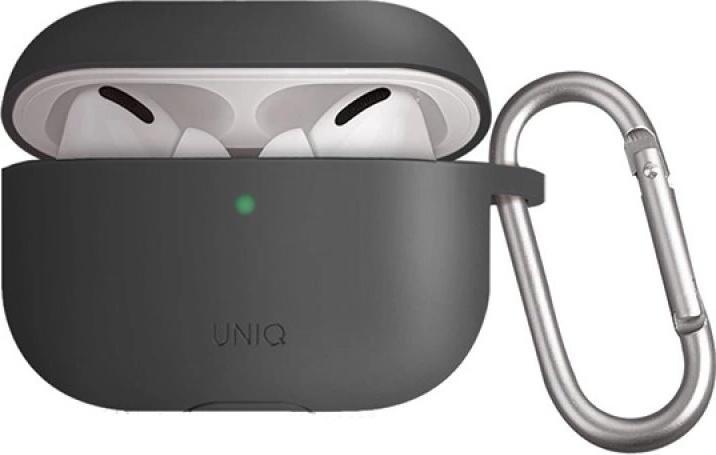 Productafbeelding Uniq etui Vencer AirPods Pro Silicone szary/charcoal donkergrijs (Hoofdtelefoon hoes)