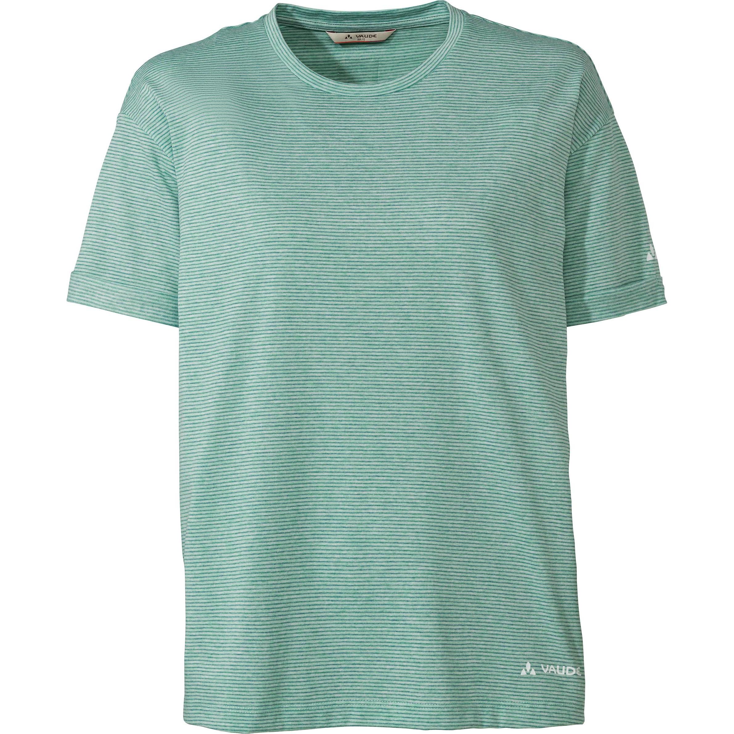 Vaude, Damen, Shirt, Women's Mineo Striped T-Shirt, Türkis, (42)