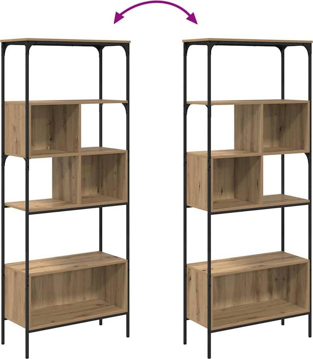 Produktbild vidaXL Bücherregal (76 x 33 x 188.50 cm)