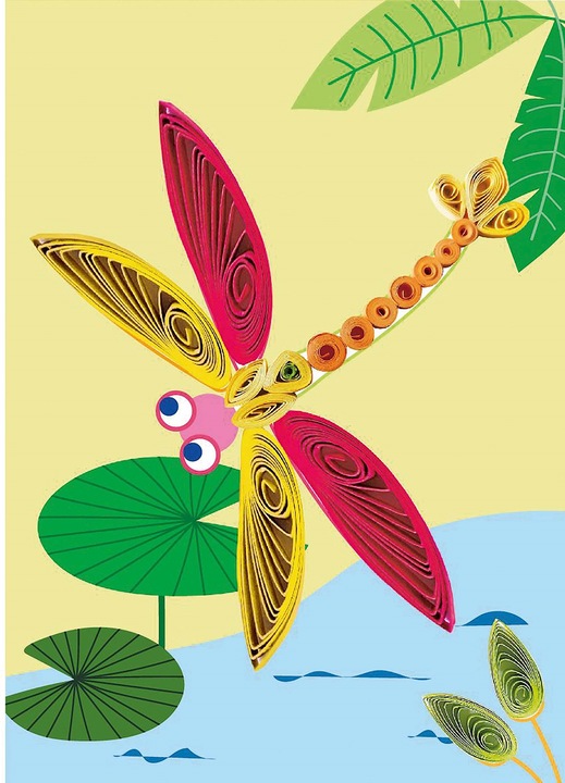 Produktbild Avenir Quilling Set Schmetterlinge