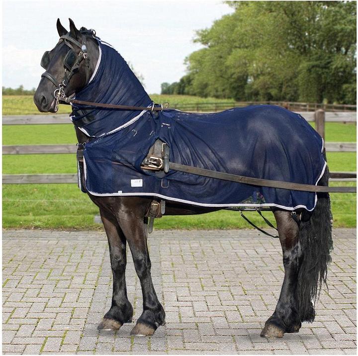 Produktbild Qhp Geschirr-Fliegendecke mit Halsteil (105 cm)