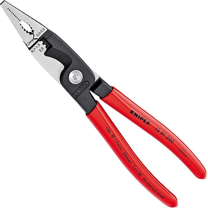 Actual product image Knipex Pliers for Electrical Installation (200 mm)