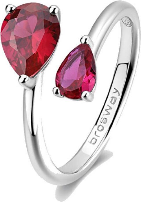 Produktbild Brosway - Passion Ruby Fancy FPR115 Silver Open Ring - Circuit: 50 mm (50)