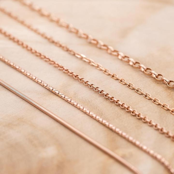 Produktbild Engelsrufer Erbskette Rosé Gold (Silber)