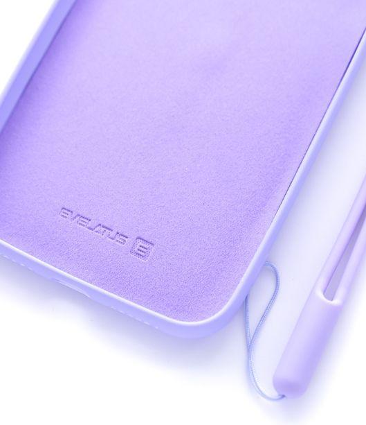 Actual product image Evelatus iPhone XR Soft Touch Silicone Case with Strap (Apple iPhone XR)