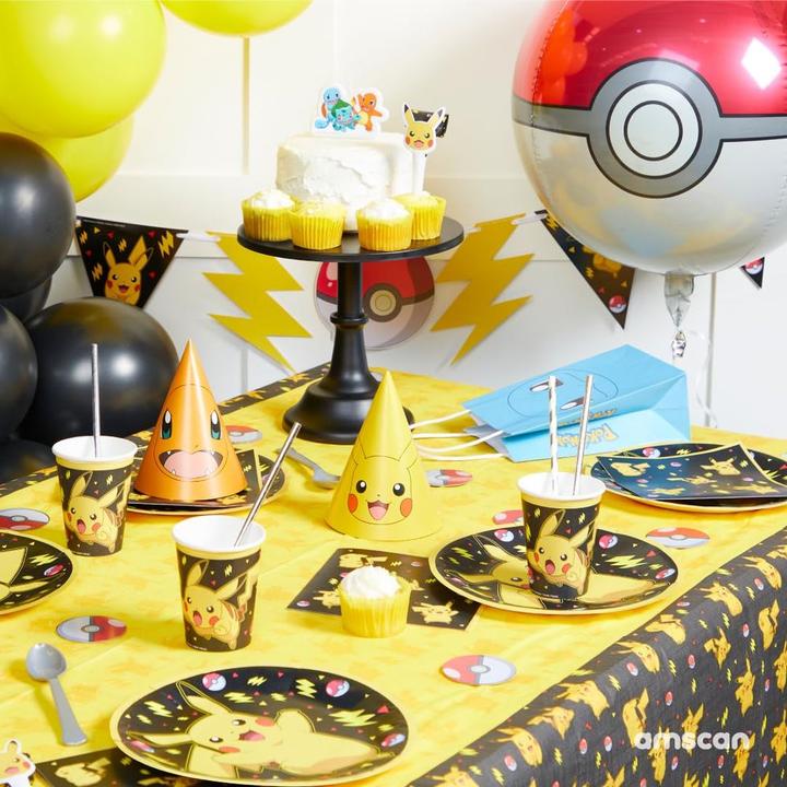 Actual product image Amscan Flummi Pokemon (4 pcs.)