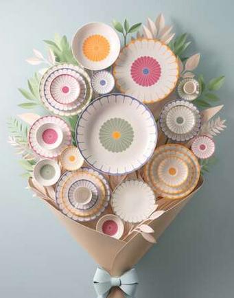 Produktbild Villeroy & Boch Fleur Couleur Müslischalen (14.10 cm, 0.43 l, 4 x)