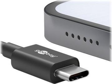 Image du produit Goobay USB C – USB C (1 m, USB 2.0, 60 W)