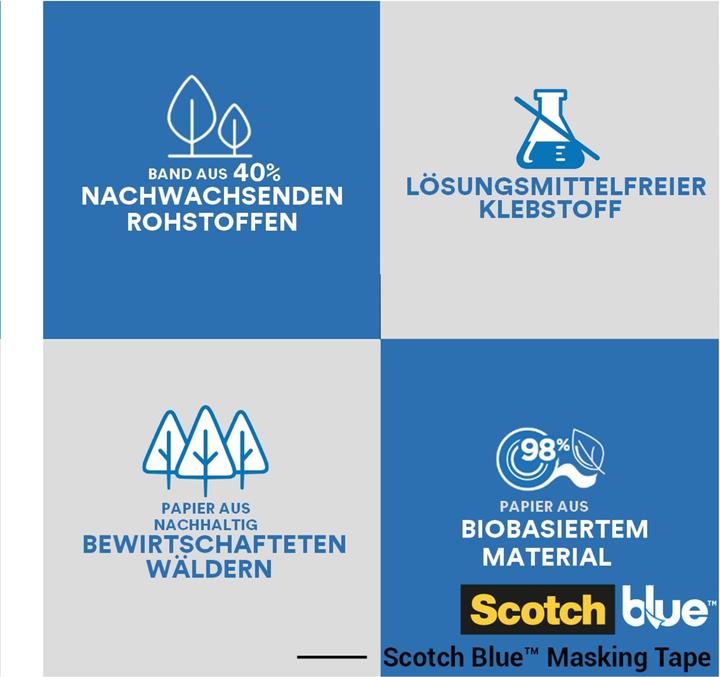 Image du produit Scotch Ruban de masquage pour peintre Lignes nettes (24 mm)
