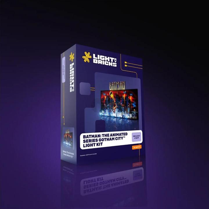 Light my bricks LMB 2.0 LED Licht Set für LEGO 76271 Batman: Die Zeichentrickserie Gotham City